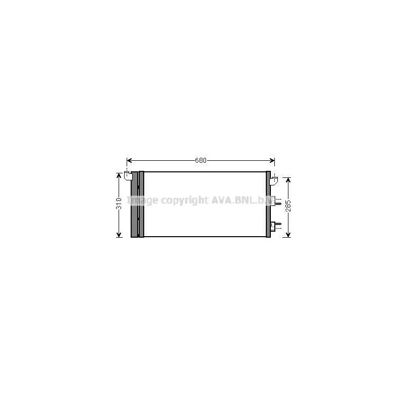 Condenseur, climatisation AVA QUALITY COOLING FTA5293D