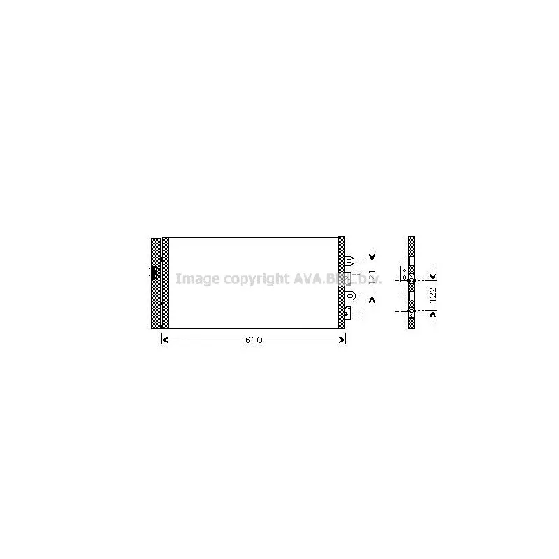 Condenseur, climatisation AVA QUALITY COOLING FTA5298D