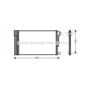 Condenseur, climatisation AVA QUALITY COOLING FTA5314D