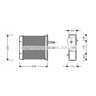 Système de chauffage AVA QUALITY COOLING FTA6150