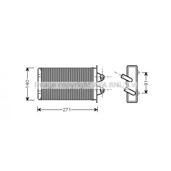 Système de chauffage AVA QUALITY COOLING FTA6186