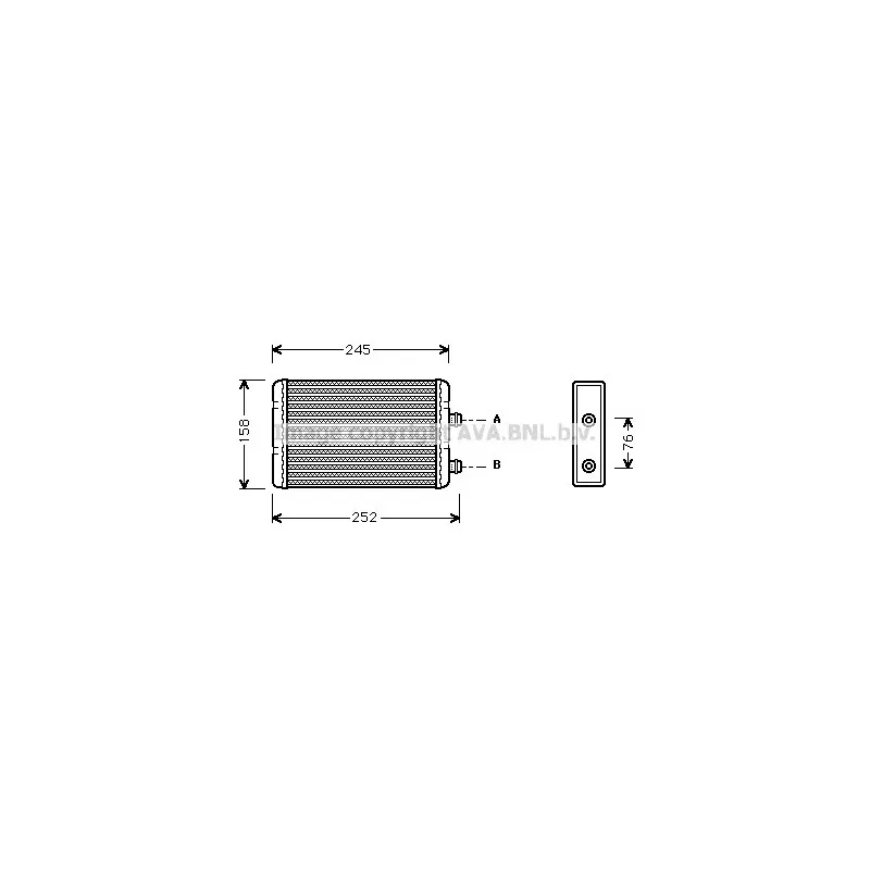 Système de chauffage AVA QUALITY COOLING FTA6220