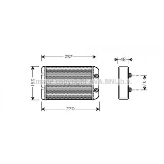 Système de chauffage AVA QUALITY COOLING FTA6254