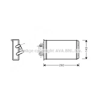 Système de chauffage AVA QUALITY COOLING FTA6273
