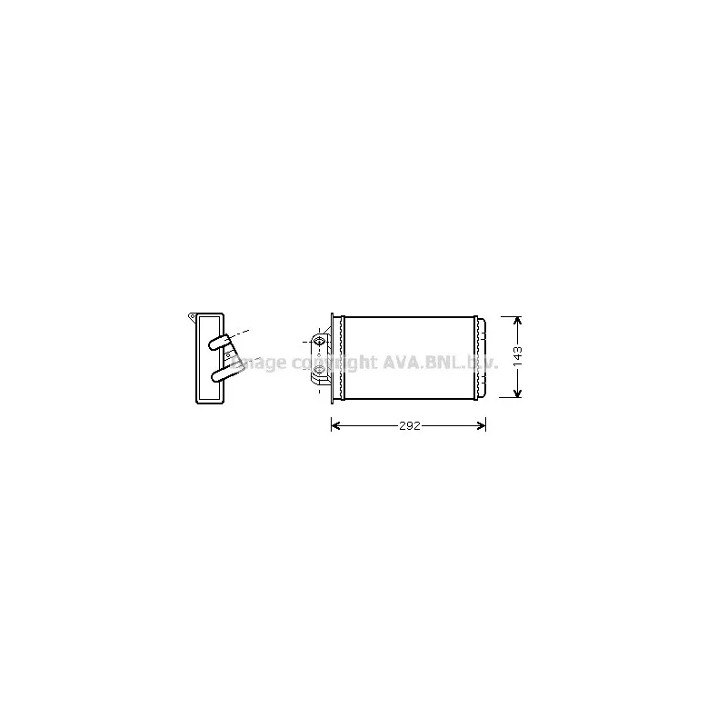 Système de chauffage AVA QUALITY COOLING FTA6273