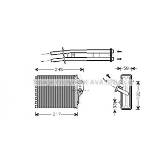 Système de chauffage AVA QUALITY COOLING FTA6304