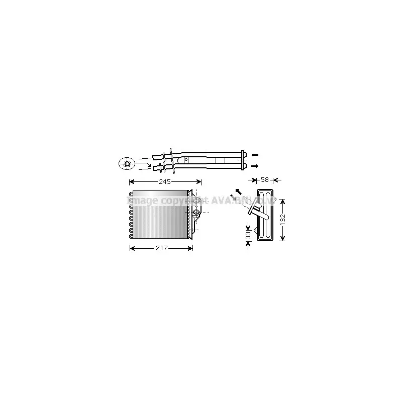Système de chauffage AVA QUALITY COOLING FTA6350