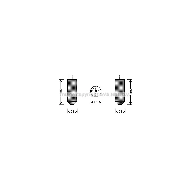 Filtre déshydratant, climatisation AVA QUALITY COOLING FTD348