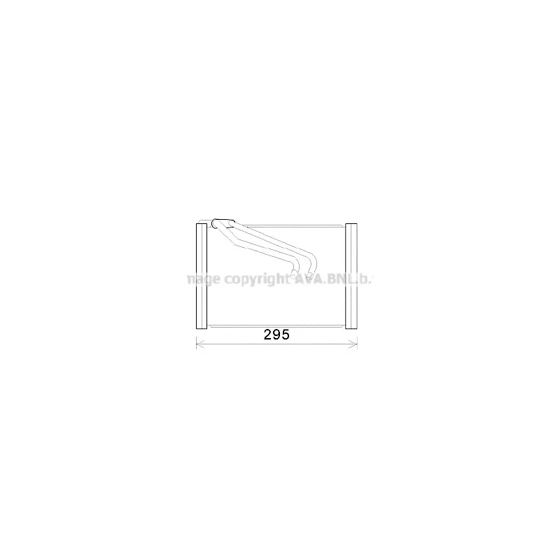Evaporateur climatisation AVA QUALITY COOLING FTV443