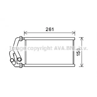 Système de chauffage AVA QUALITY COOLING HDA6294