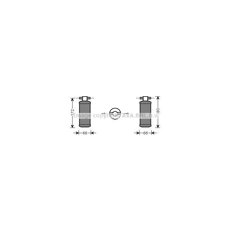 Filtre déshydratant, climatisation AVA QUALITY COOLING HDD184