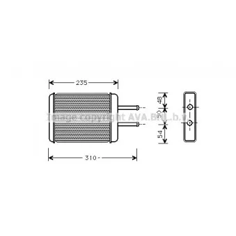 Système de chauffage AVA QUALITY COOLING HY6069