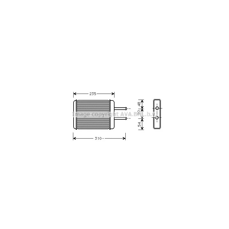 Système de chauffage AVA QUALITY COOLING HY6069