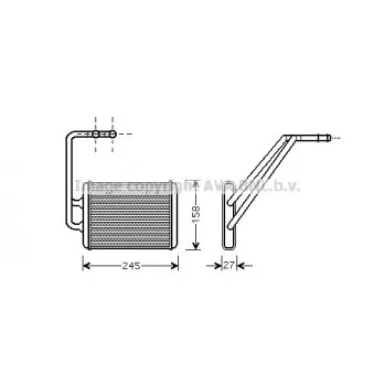 Système de chauffage AVA QUALITY COOLING HY6121