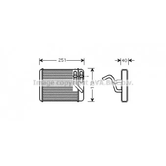Système de chauffage AVA QUALITY COOLING HY6140
