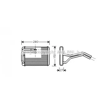 Système de chauffage AVA QUALITY COOLING HY6143