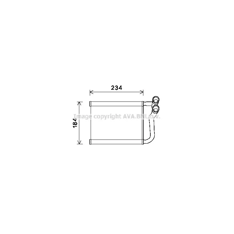Système de chauffage AVA QUALITY COOLING HY6253
