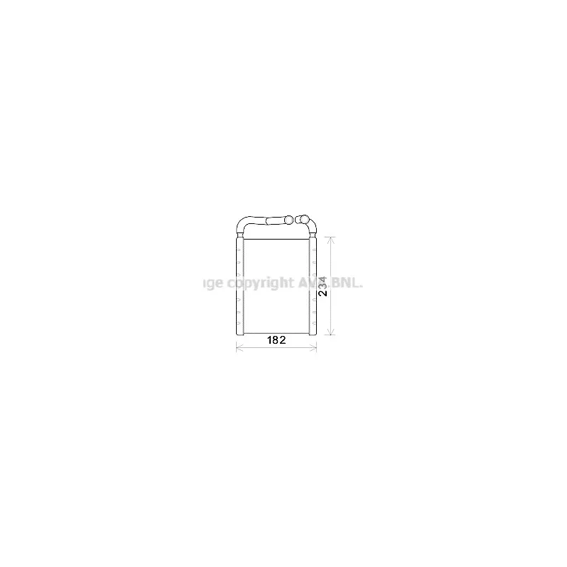 Système de chauffage AVA QUALITY COOLING HY6356