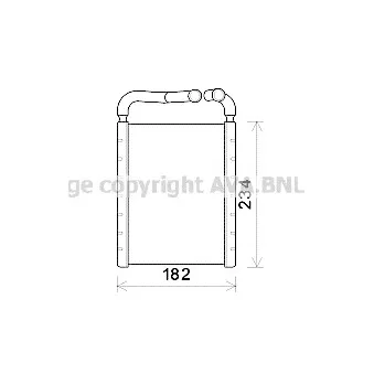 Système de chauffage AVA QUALITY COOLING HY6375