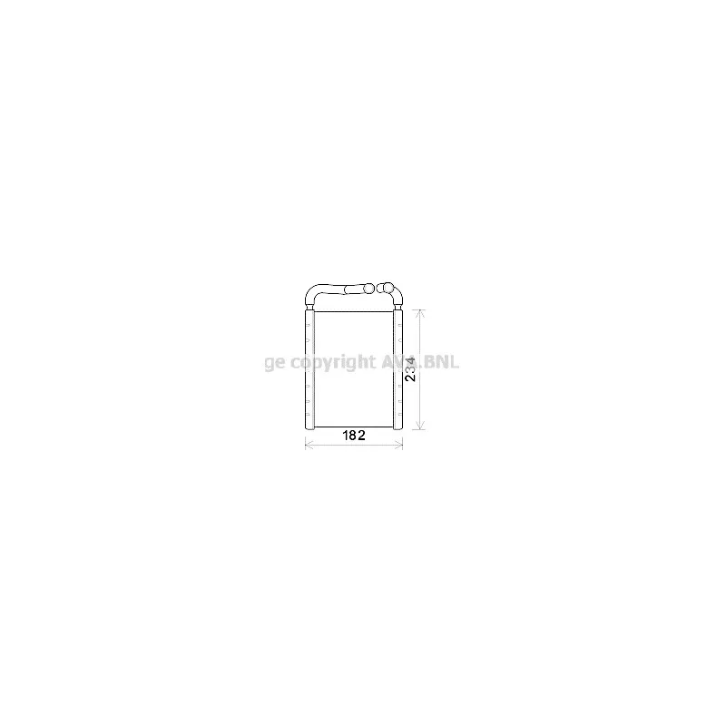 Système de chauffage AVA QUALITY COOLING HY6375