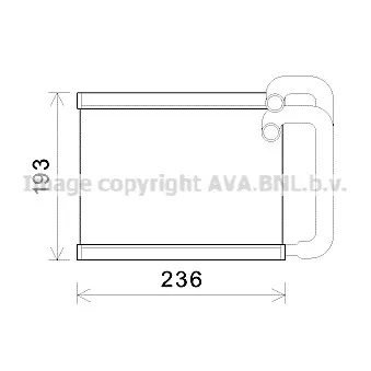 Système de chauffage AVA QUALITY COOLING HY6391