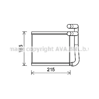 Système de chauffage AVA QUALITY COOLING HY6393
