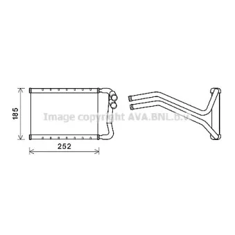 Système de chauffage AVA QUALITY COOLING HY6437