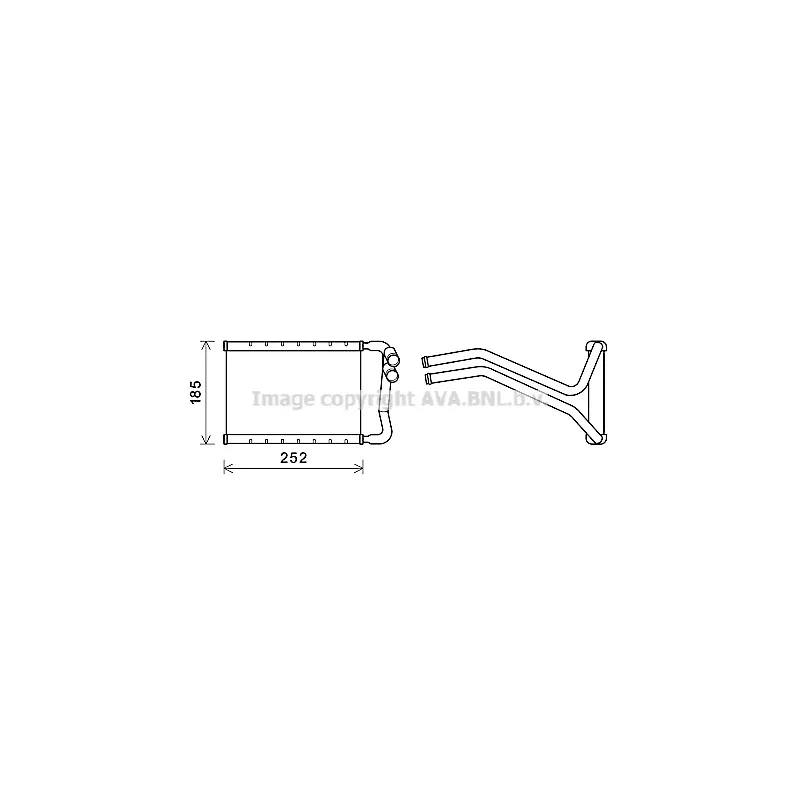 Système de chauffage AVA QUALITY COOLING HY6437