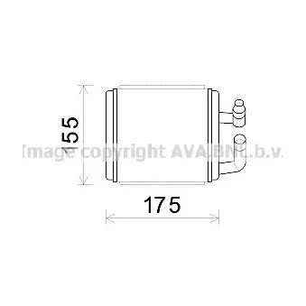 Système de chauffage AVA QUALITY COOLING HYA6243