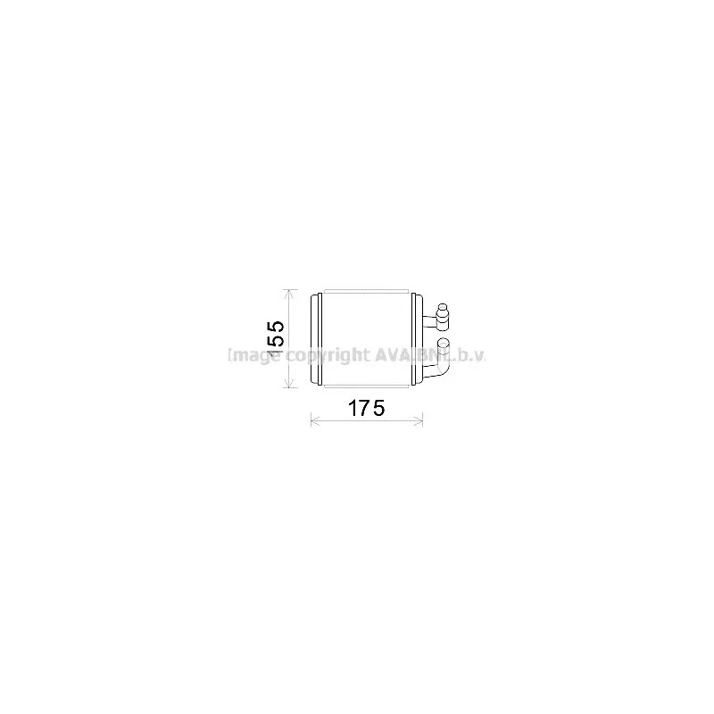 Système de chauffage AVA QUALITY COOLING HYA6243