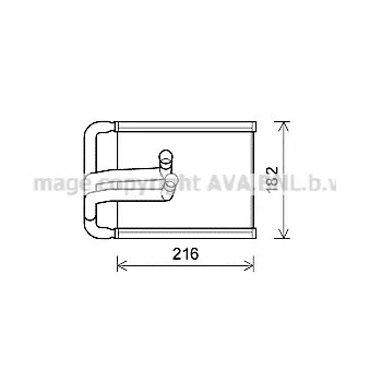 Système de chauffage AVA QUALITY COOLING HYA6254