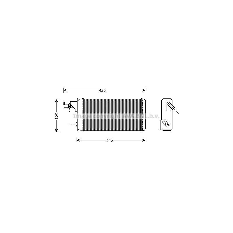 Système de chauffage AVA QUALITY COOLING IV6019