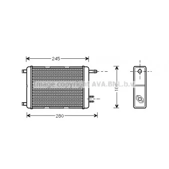 Système de chauffage AVA QUALITY COOLING IV6031