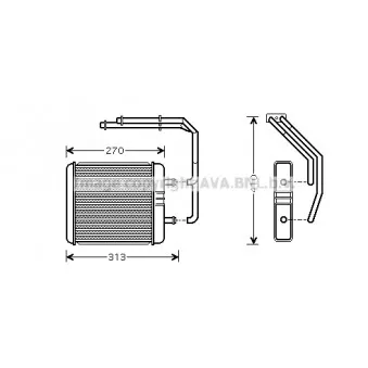 Système de chauffage AVA QUALITY COOLING IV6052
