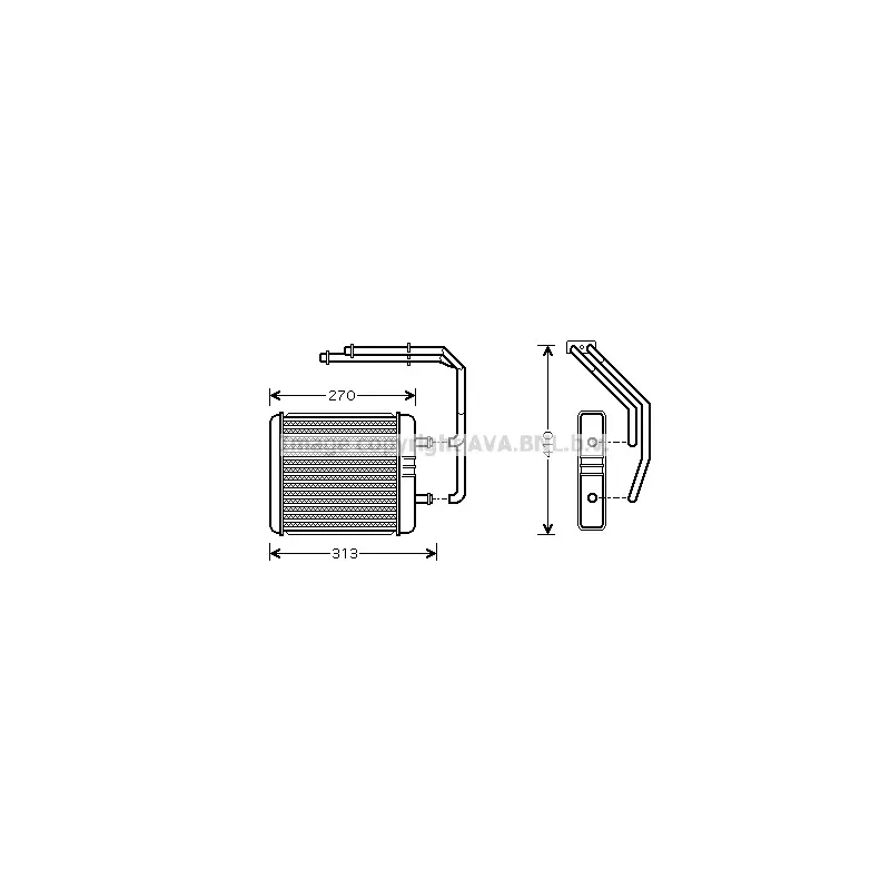 Système de chauffage AVA QUALITY COOLING IV6052
