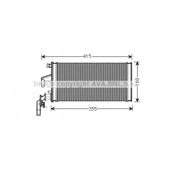 Système de chauffage AVA QUALITY COOLING IV6096