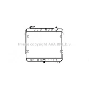 Radiateur, refroidissement du moteur AVA QUALITY COOLING
