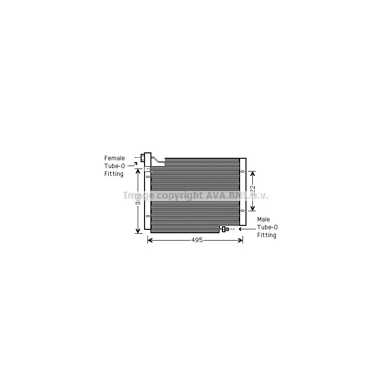 Condenseur, climatisation AVA QUALITY COOLING JE5004
