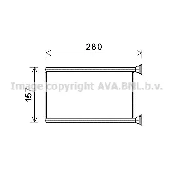 Système de chauffage AVA QUALITY COOLING JEA6069