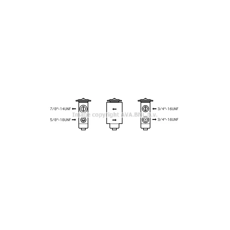 Détendeur, climatisation AVA QUALITY COOLING JR1038