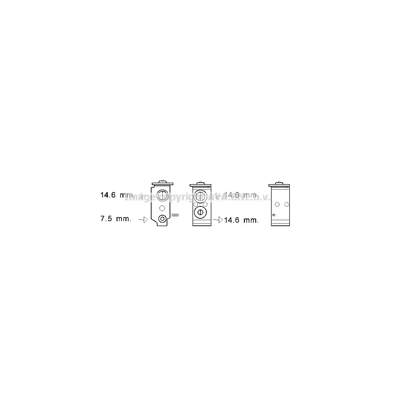 Détendeur, climatisation AVA QUALITY COOLING KA1268