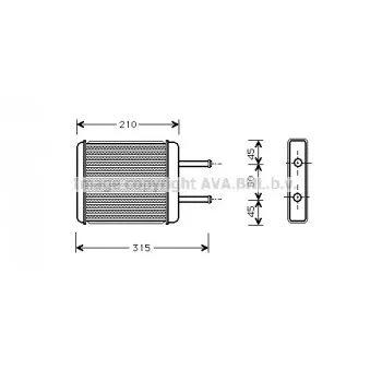 Système de chauffage AVA QUALITY COOLING KA6007
