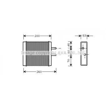 Système de chauffage AVA QUALITY COOLING KA6009