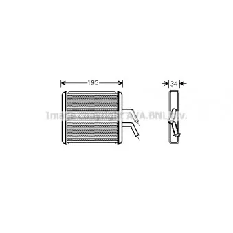 Système de chauffage AVA QUALITY COOLING KA6044