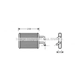 Système de chauffage AVA QUALITY COOLING KA6045