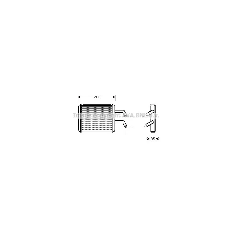 Système de chauffage AVA QUALITY COOLING KA6045