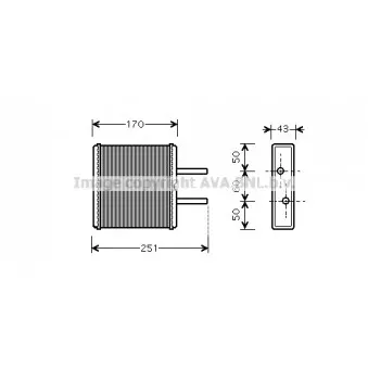 Système de chauffage AVA QUALITY COOLING KA6046