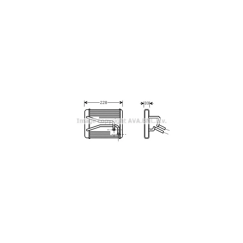 Système de chauffage AVA QUALITY COOLING KA6048