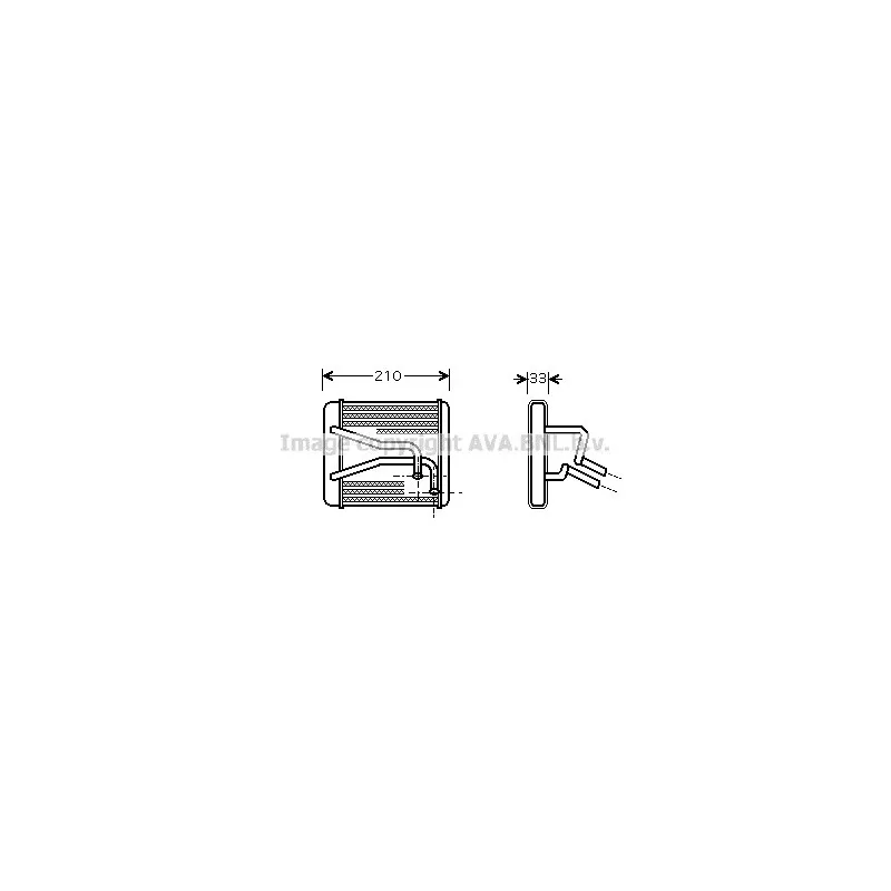 Système de chauffage AVA QUALITY COOLING KA6049