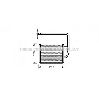 Système de chauffage AVA QUALITY COOLING KA6089